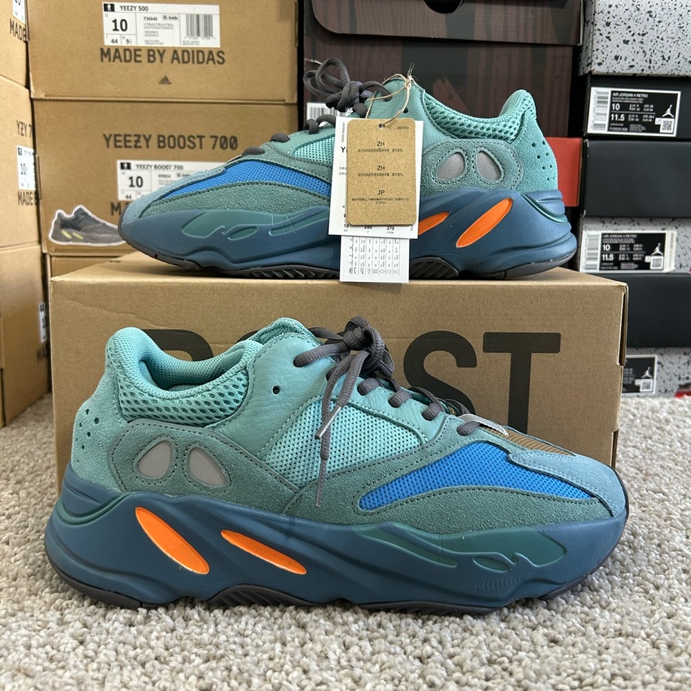 Adidas Yeezy Boost 700 Faded Azure, Used (Size US Men’s 10.0)